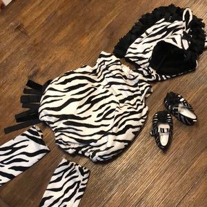 6-12M Zebra Halloween Costume